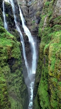 İzlanda 'daki Glymur Şelalesi' nin nefes kesici güzelliğine tanık olun. Yosun kaplı uçurumlardan çarpıcı bir kanyona düşüyor. Bu manzaralı cennette bir macera bekliyor..