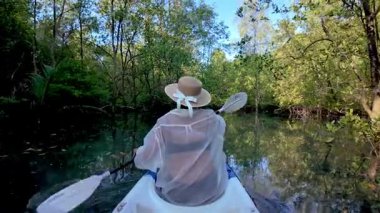 Tayland 'ın Koh Phayam kentindeki bereketli mangrovlarda barışçıl bir kano macerası doğanın güzelliğini gözler önüne seriyor. Güneş ışığı yeşil yaprakların arasından süzülüp mükemmel bir kaçış yaratır..