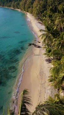 Koh Kood 'un nefes kesen güzelliğini keşfedin çarpıcı plajları, turkuaz suları ve sakin palmiye püsküllü kıyılarıyla. Tropik bir cennette tatil ve rahatlama için mükemmel..
