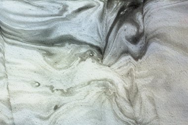 Gri biyonik ve doğa desenleri yerini boya lekeleri kağıt - marbl