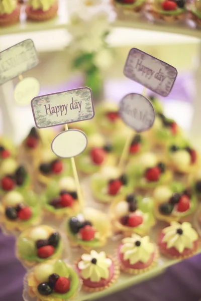 Wedding candy bar — Stock Photo, Image