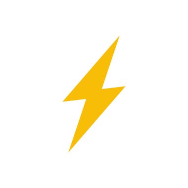 Flash simgesi basit tasarım