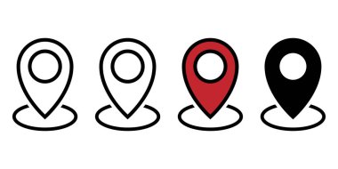 Pin simgesi belirlenmiş satır biçimi