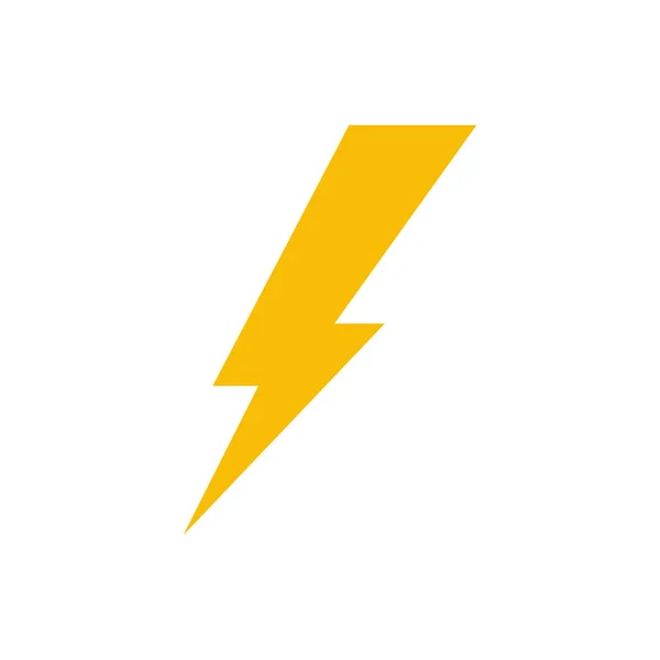 Flash Pictogram Symbool Eenvoudig Ontwerp — Stockvector