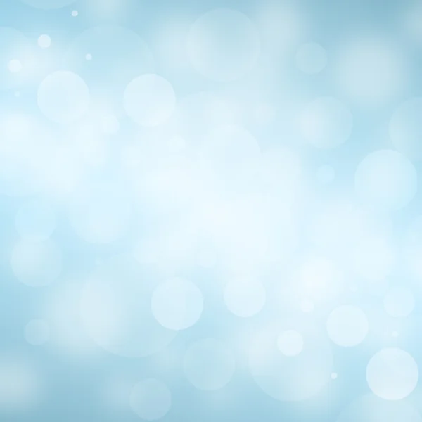 Bokeh light, shimmering blur spot lights on blue abstract backgr — Stock Photo, Image