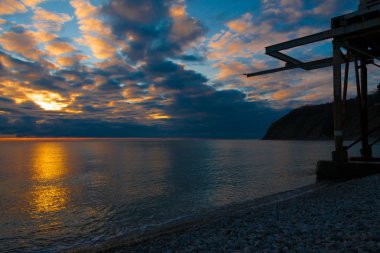 gün batımı deniz güzel 