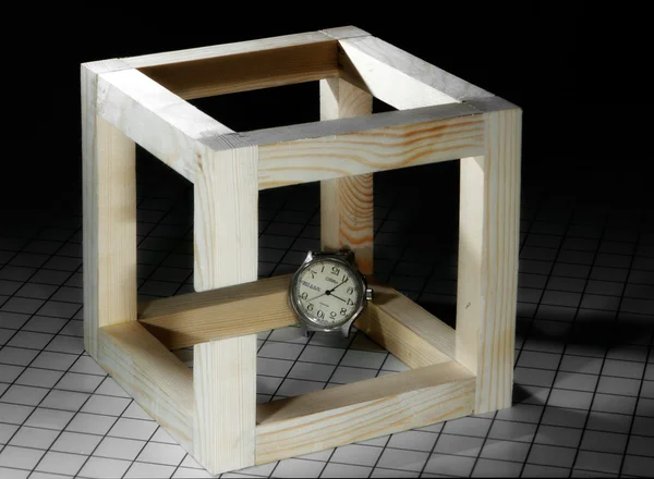 불가능 한 큐브 — 스톡 사진