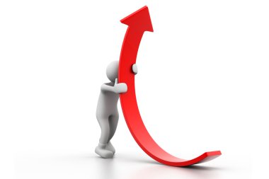 adam tırmanış büyüme ok