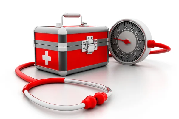 Modern First aid kit — Stock Photo, Image