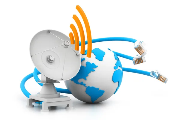 Global network connection — Stock Photo, Image