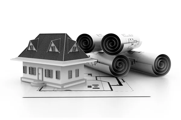 Building construction concept — Stock Photo, Image