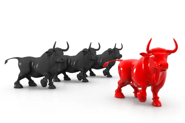 Business bull — Stockfoto