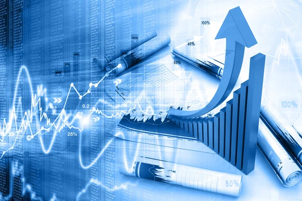 Gráfico de negocios —  Fotos de Stock