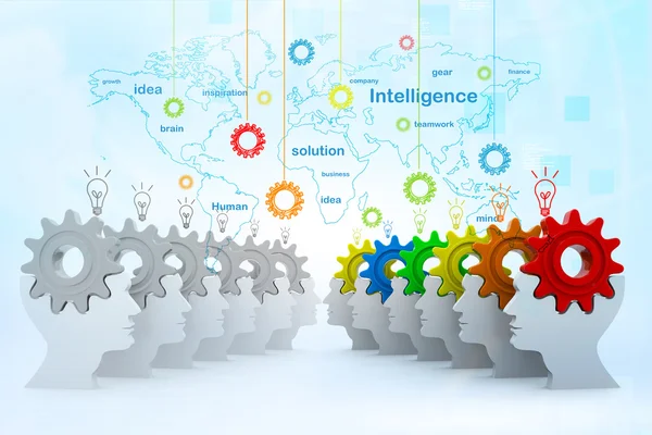 Intelligence concept — Stock Photo, Image