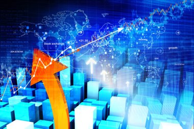 Ekonomik borsa grafiği