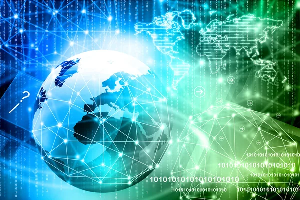 Globala internetkoncept — Stockfoto