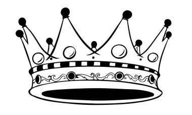 Beyaz arkaplanda siyah simge izole edildi