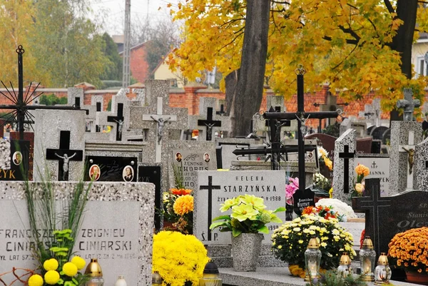 Cemetery, catholic tradition — Stock Photo, Image