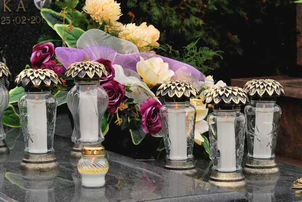 Cemetery, catholic tradition — Stock Photo, Image