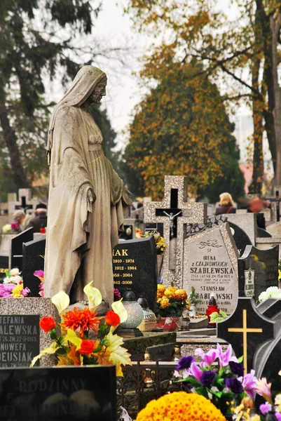 Νεκροταφείο, καθολική παράδοση — Φωτογραφία Αρχείου