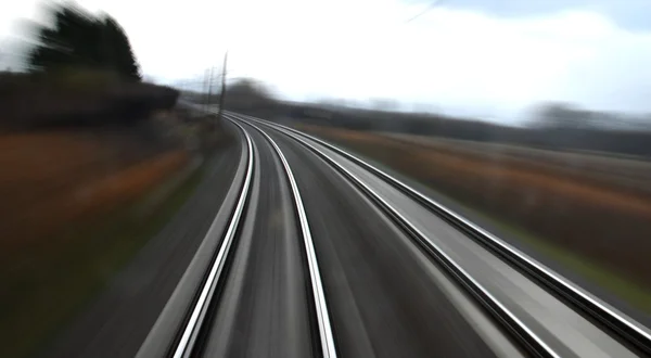 Railway line — Stock Photo, Image