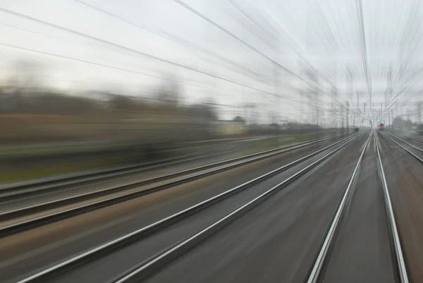 Linea ferroviaria — Foto Stock