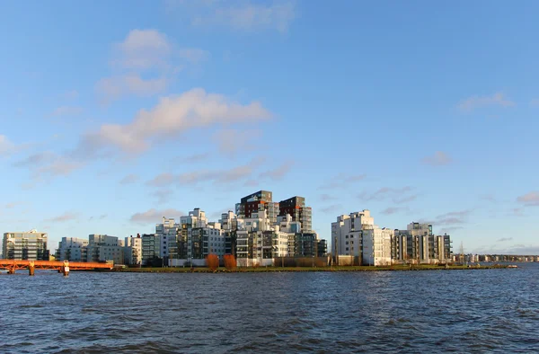 La vista al barrio vivo de la ciudad de Vesteras en Suecia — Foto de Stock