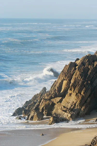 海洋与岩石水景 — 图库照片