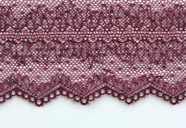 The macro shot of the purple lace texture material — Stock Photo, Image