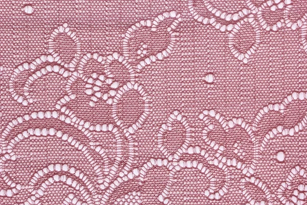 The macro shot of the pink and magenta lace texture materia — Stock Photo, Image