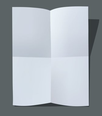 katlanmış kağıt levha