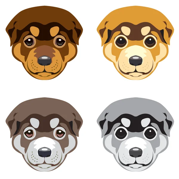 【使い勝手の良い】 犬のセットのイメージ: アルザス犬、聖 Bernard、ロットワイラー 絵画