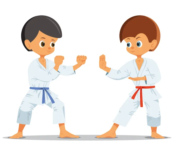 Karate içinde rekabet çocuklar