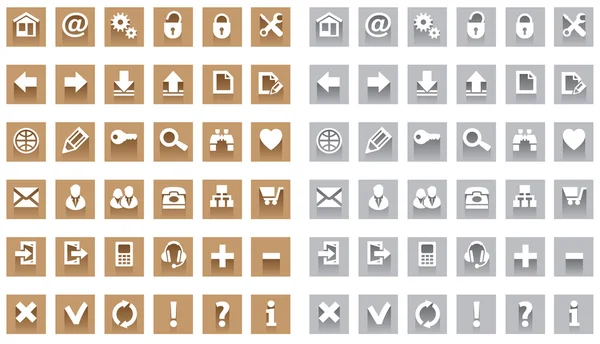 Web Icon set — Stock Vector