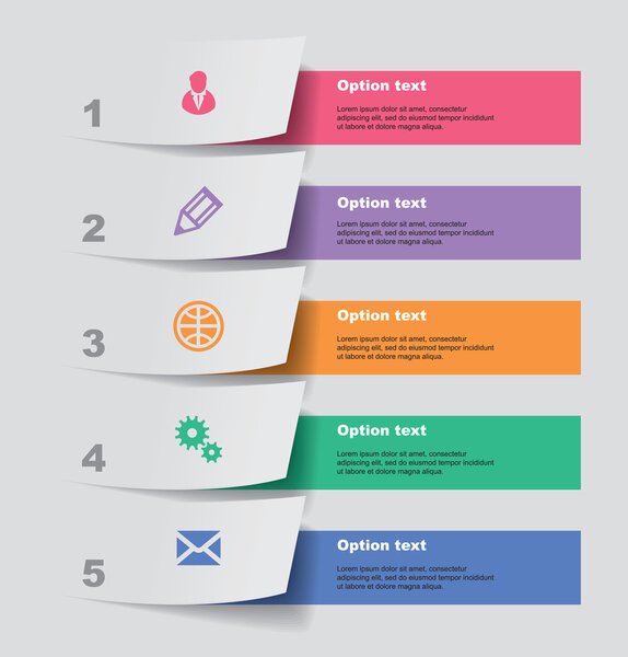 Set of infographics elements