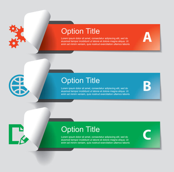 Set of infographics elements