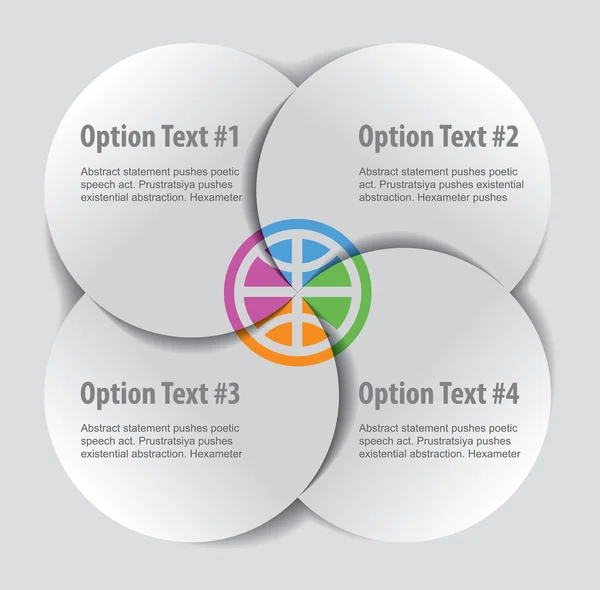 Uppsättning infografiska element — Stock vektor