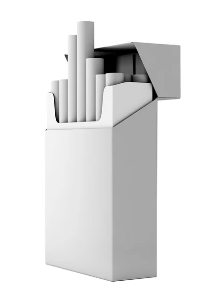 Flip-top hard cigarette pack — Stock Photo, Image