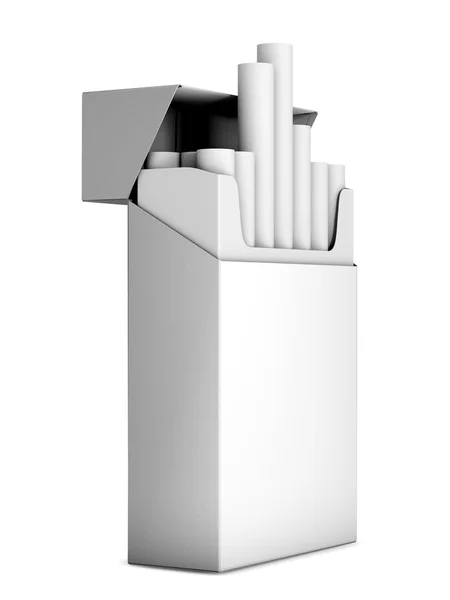 Flip-top hårt cigarett pack — Stockfoto