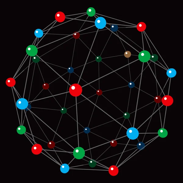 La imagen estilizada de la celosía de cristal — Archivo Imágenes Vectoriales