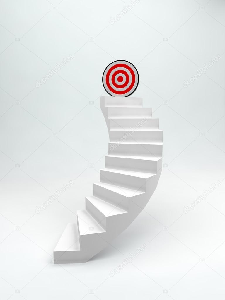 Stairs target idea