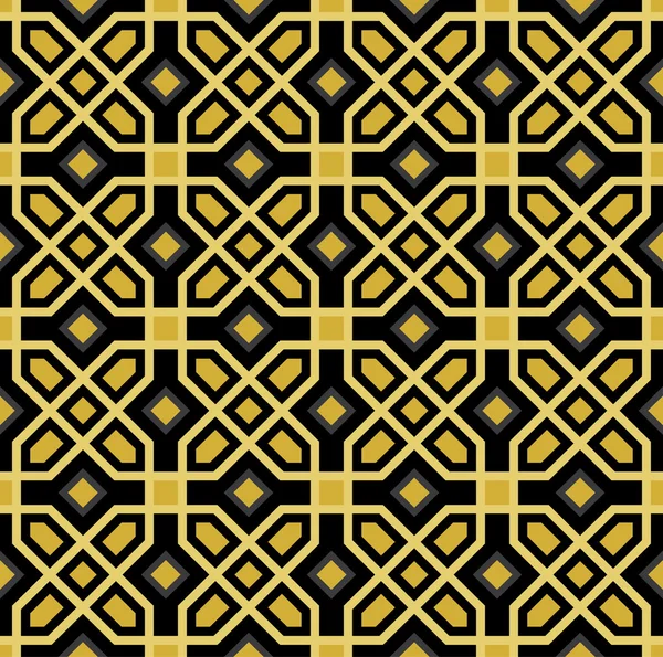 Naadloze abtract geometrische patroon — Stockvector
