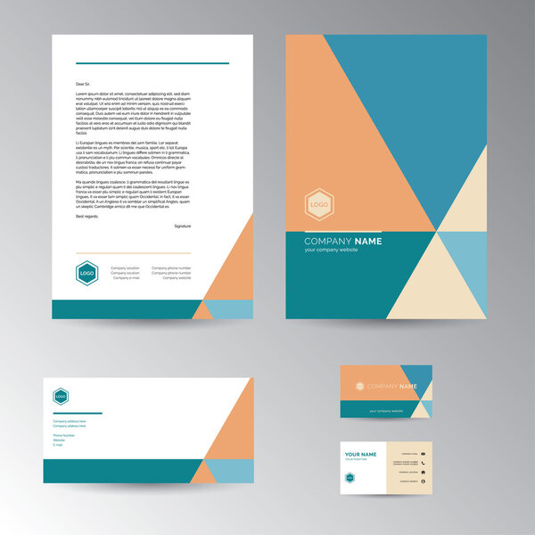 корпоративный шаблон