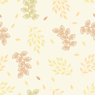 Dikişsiz sonbahar desen