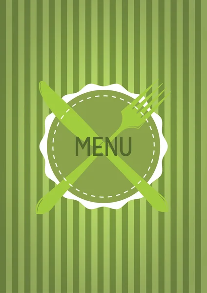 Conception de menu — Image vectorielle