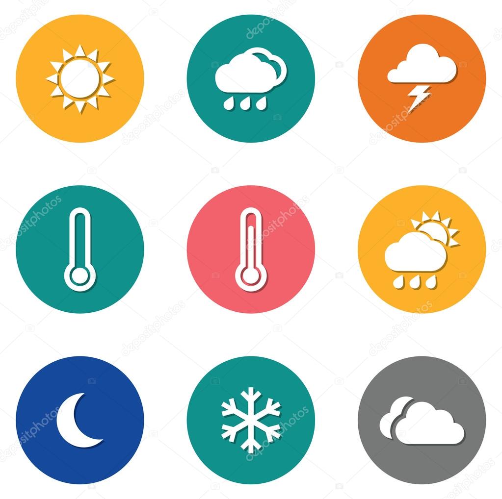 Weather icons