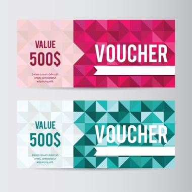 Modern hediye kartı şablonları