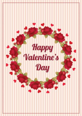 Sevgililer günü kartı şablonu