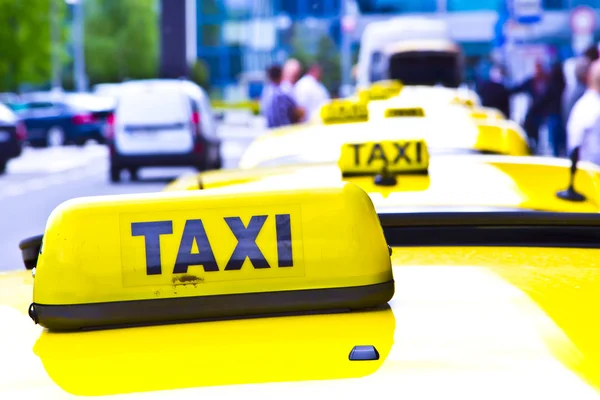 Taxi sign Royalty Free Stock Photos