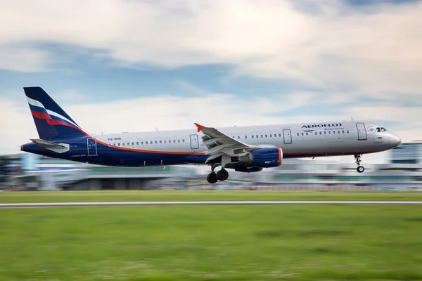 Aeroflot - russische Fluggesellschaften — Stockfoto